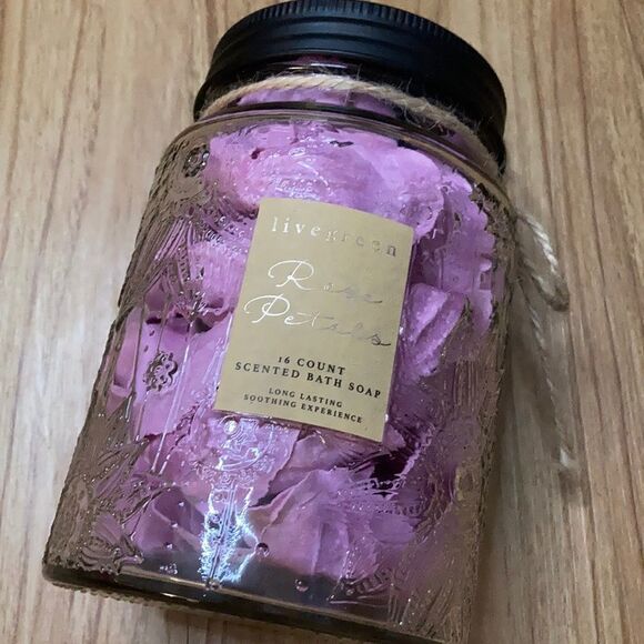 Rose Petal Bath Soap - Picture 1 of 4